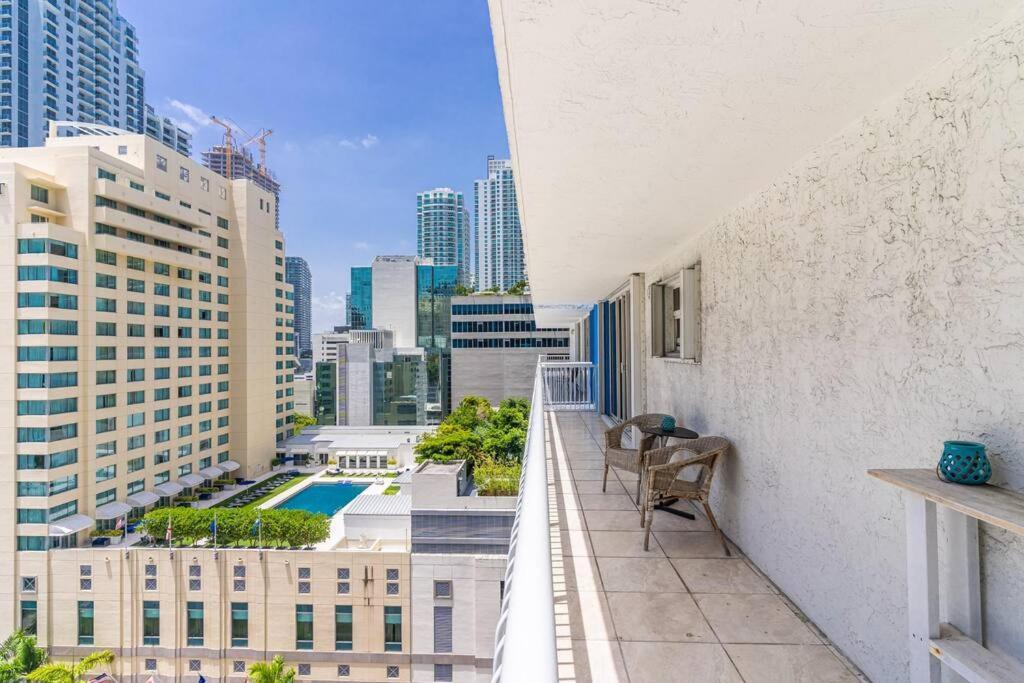 Modern 2/2 With Beautiful Ocean And Brickell Views Apartment ไมอามี ภายนอก รูปภาพ