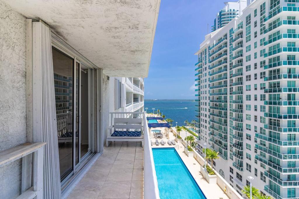 Modern 2/2 With Beautiful Ocean And Brickell Views Apartment ไมอามี ภายนอก รูปภาพ