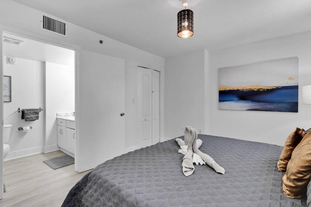 Modern 2/2 With Beautiful Ocean And Brickell Views Apartment ไมอามี ภายนอก รูปภาพ